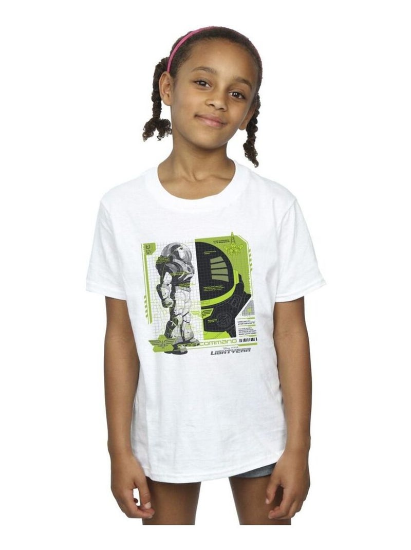 Disney - T-shirt LIGHTYEAR Blanc - Kiabi