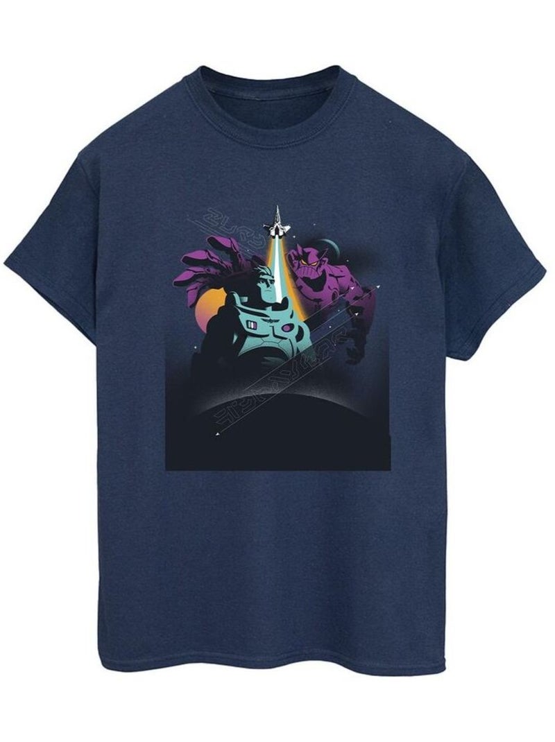Disney - T-shirt LIGHTYEAR Bleu marine - Kiabi