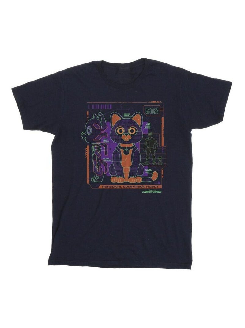 Disney - T-shirt LIGHTYEAR Bleu marine - Kiabi