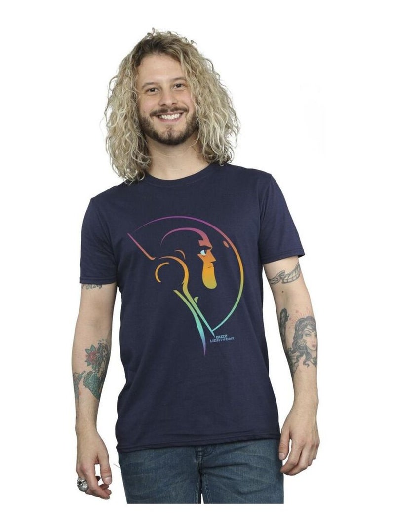 Disney - T-shirt LIGHTYEAR Bleu marine - Kiabi
