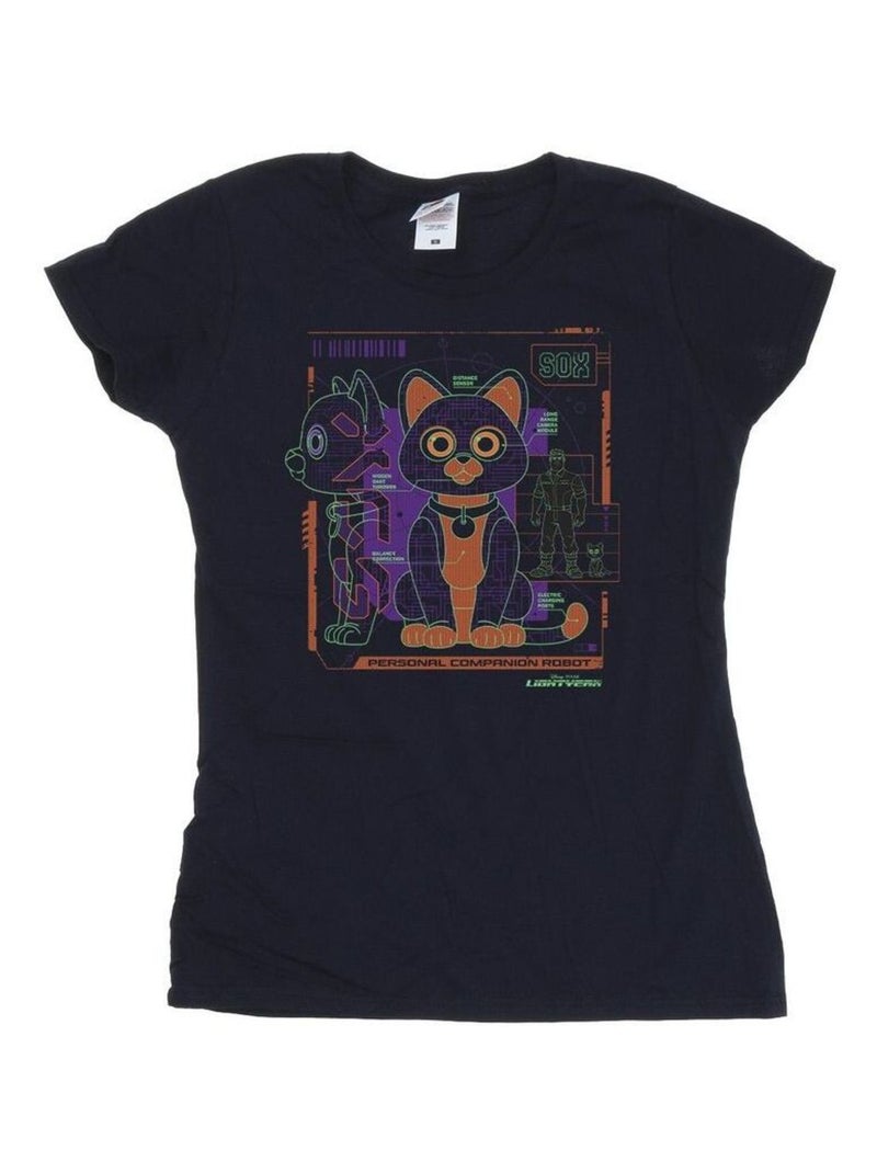 Disney - T-shirt LIGHTYEAR Bleu marine - Kiabi