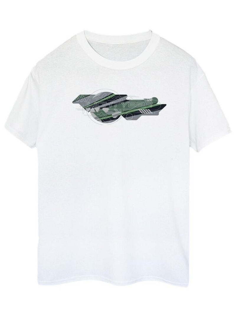 Disney - T-shirt LIGHTYEAR GRAPHIC TITLE Blanc - Kiabi