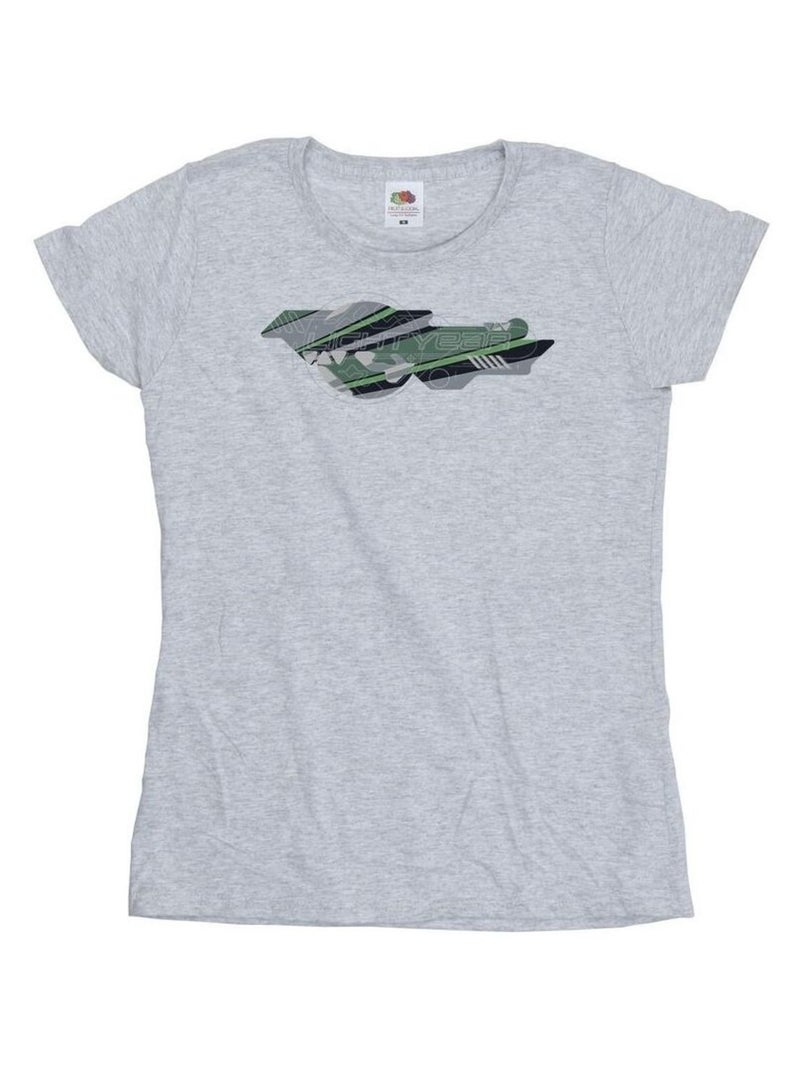 Disney - T-shirt LIGHTYEAR GRAPHIC TITLE Gris chiné - Kiabi