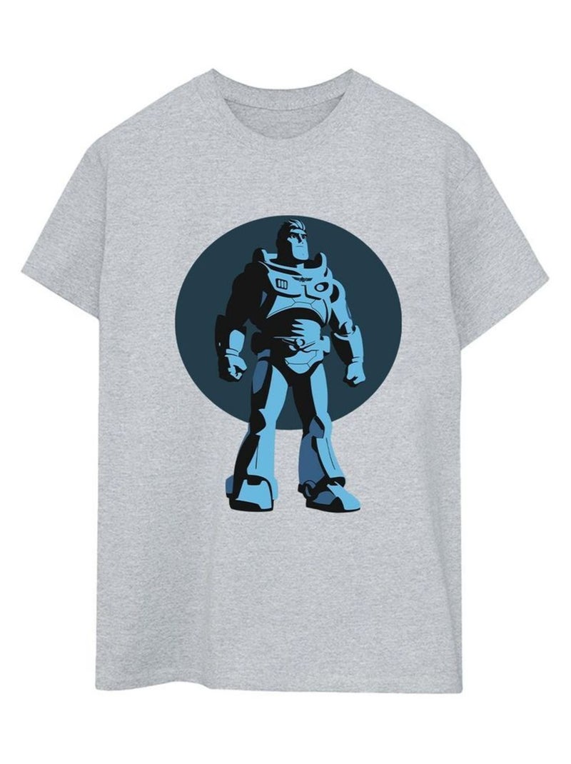 Disney - T-shirt LIGHTYEAR Gris chiné - Kiabi