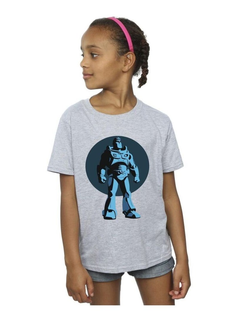 Disney - T-shirt LIGHTYEAR Gris chiné - Kiabi