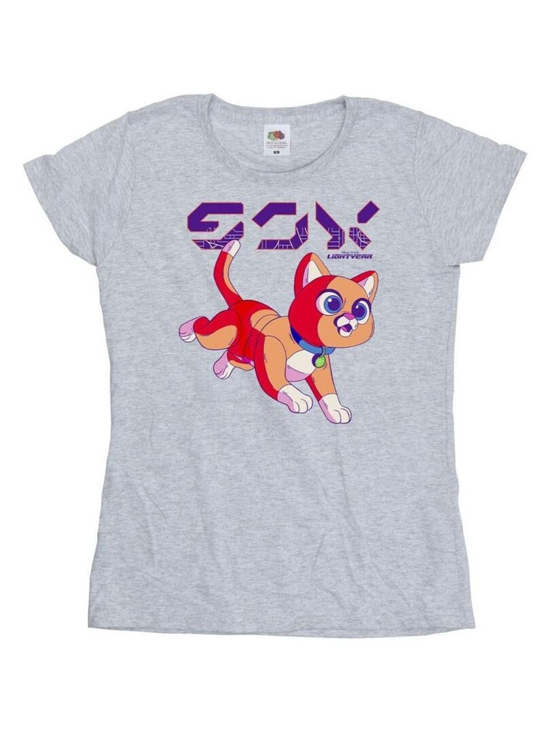 Disney - T-shirt LIGHTYEAR Gris chiné - Kiabi