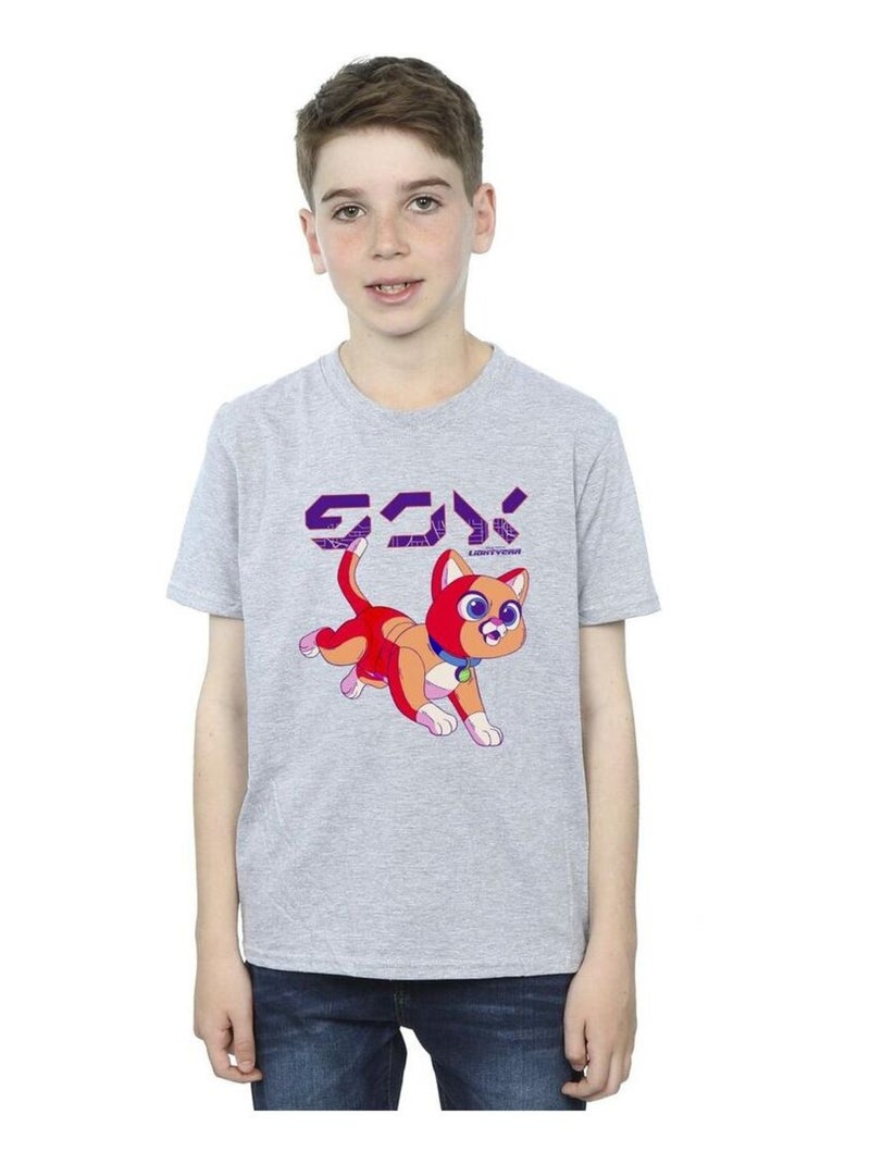 Disney - T-shirt LIGHTYEAR Gris chiné - Kiabi