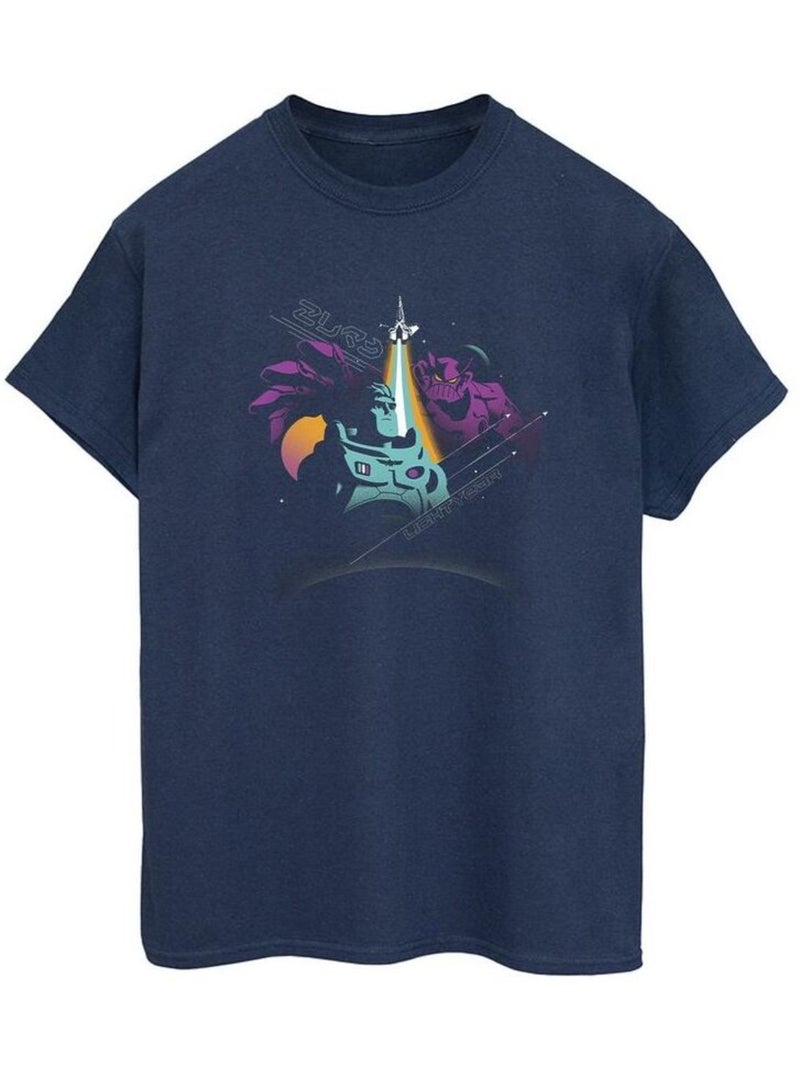 Disney - T-shirt LIGHTYEAR IN SPACE Bleu marine - Kiabi