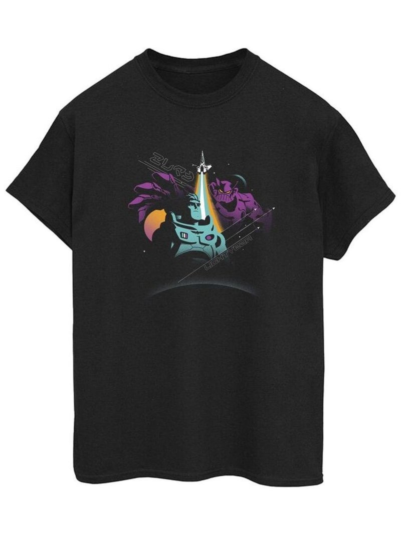 Disney - T-shirt LIGHTYEAR IN SPACE Noir - Kiabi