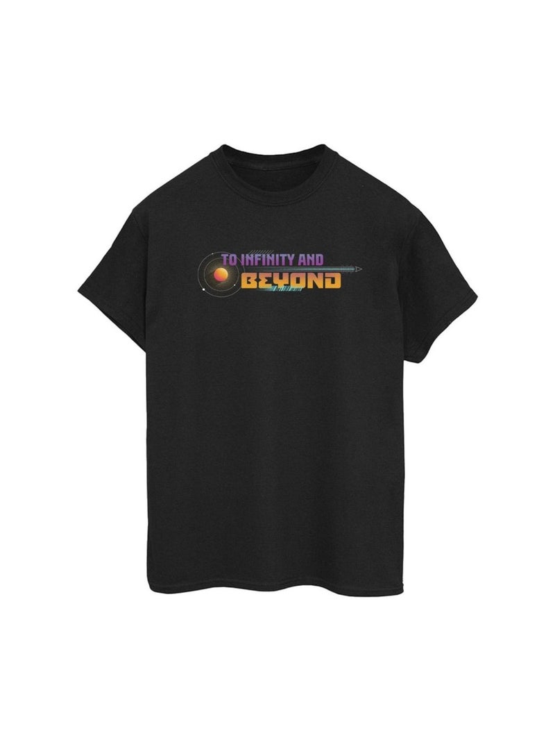 Disney - T-shirt LIGHTYEAR INFINITY AND BEYOND Noir - Kiabi
