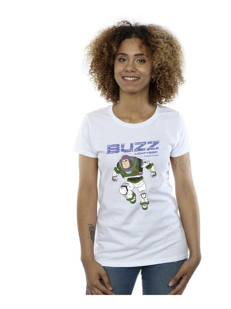 Disney - T-shirt LIGHTYEAR JUMP TO ACTION Blanc - Kiabi