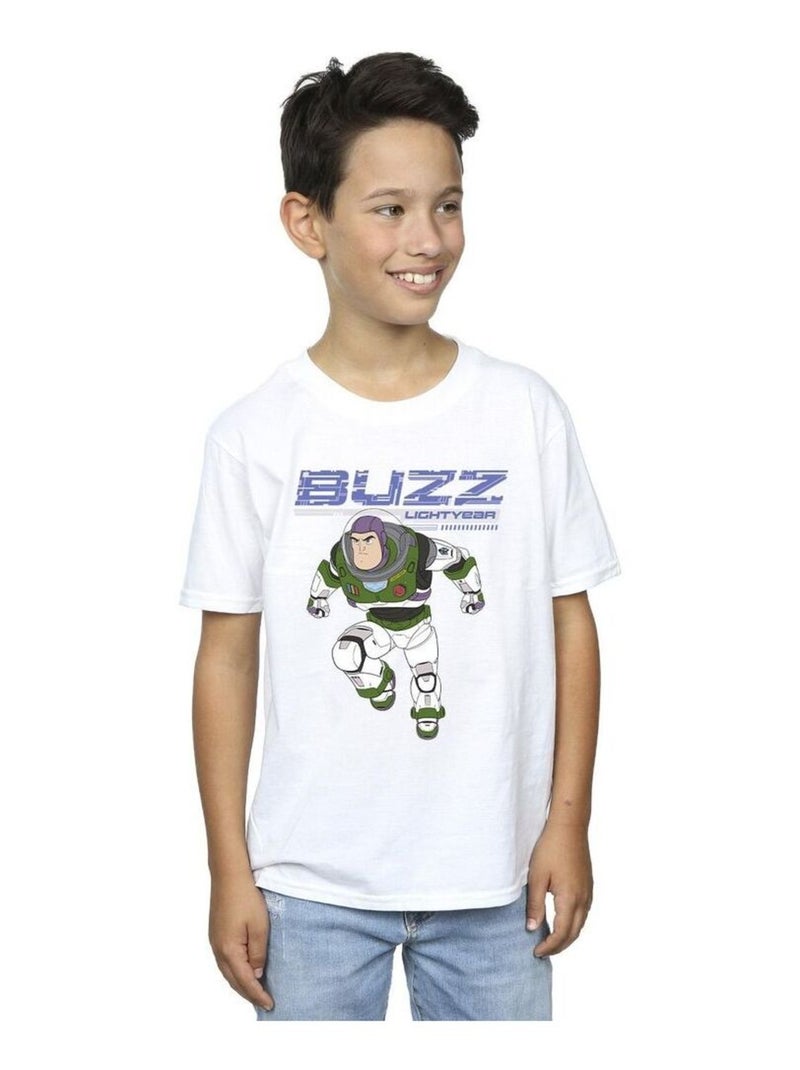 Disney - T-shirt LIGHTYEAR JUMP TO ACTION Blanc - Kiabi