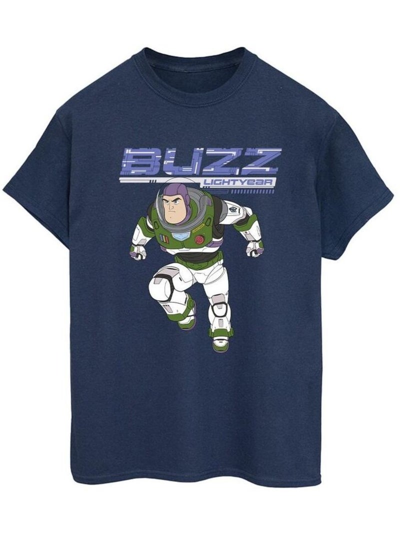 Disney - T-shirt LIGHTYEAR JUMP TO ACTION Bleu marine - Kiabi