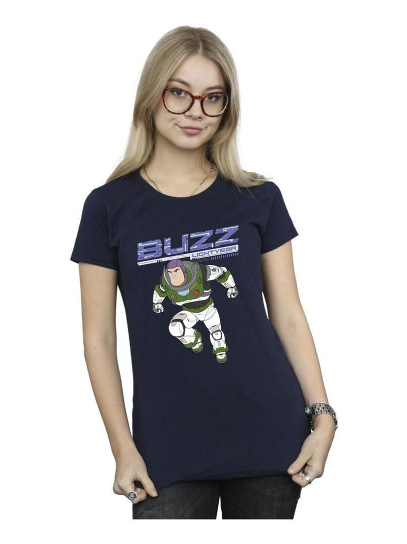 Disney - T-shirt LIGHTYEAR JUMP TO ACTION Bleu marine - Kiabi