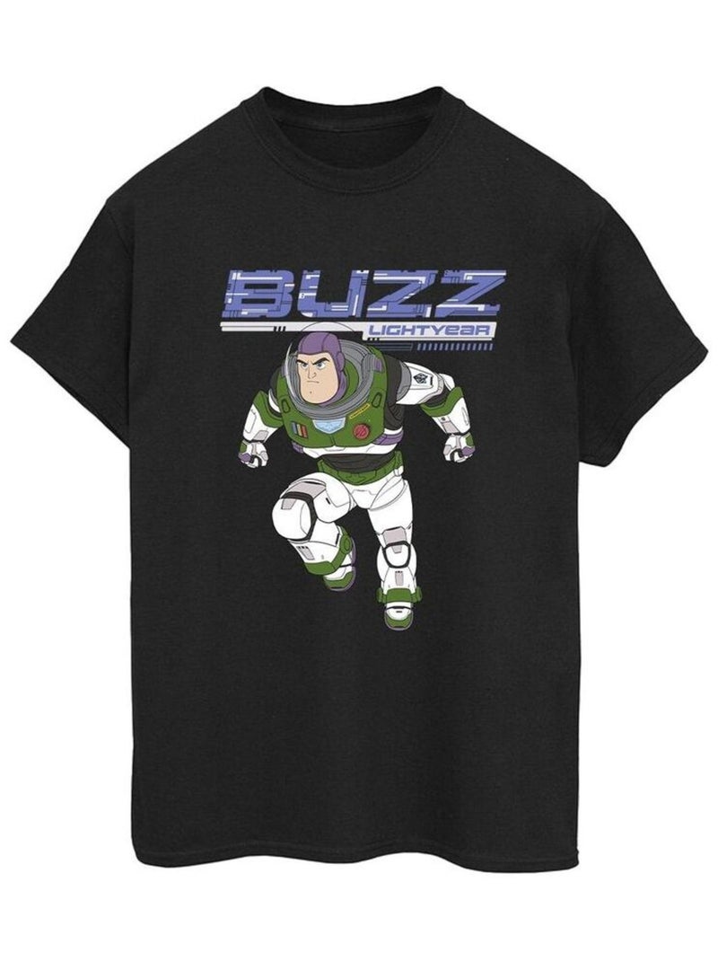 Disney - T-shirt LIGHTYEAR JUMP TO ACTION Noir - Kiabi