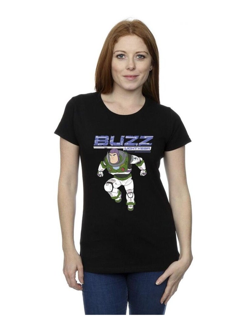 Disney - T-shirt LIGHTYEAR JUMP TO ACTION Noir - Kiabi