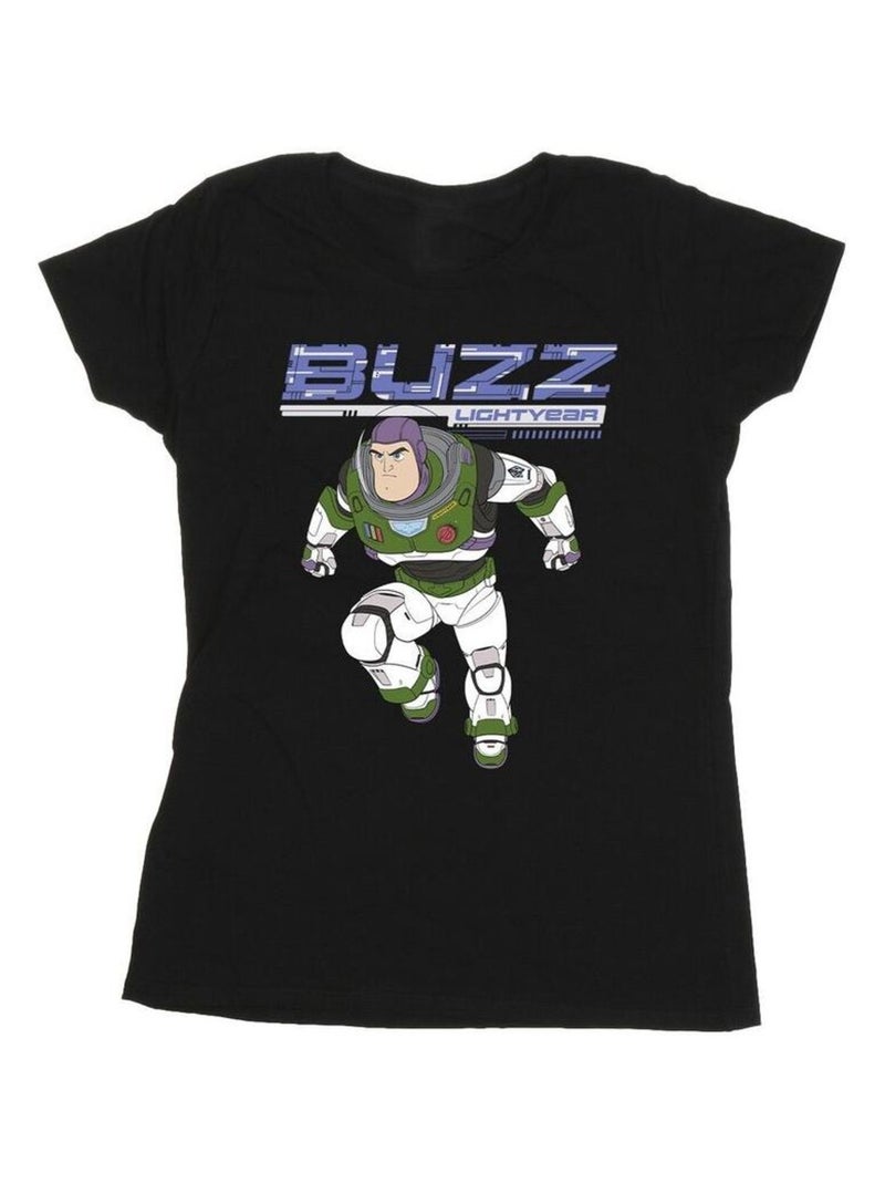 Disney - T-shirt LIGHTYEAR JUMP TO ACTION Noir - Kiabi