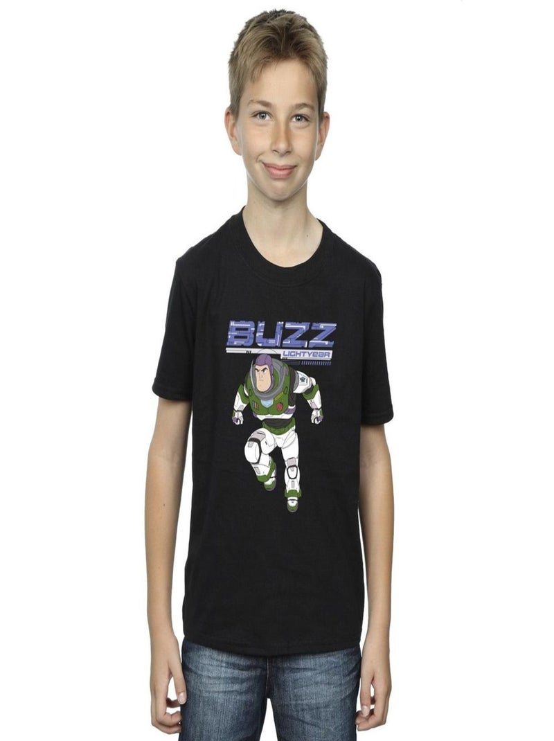 Disney - T-shirt LIGHTYEAR JUMP TO ACTION Noir - Kiabi