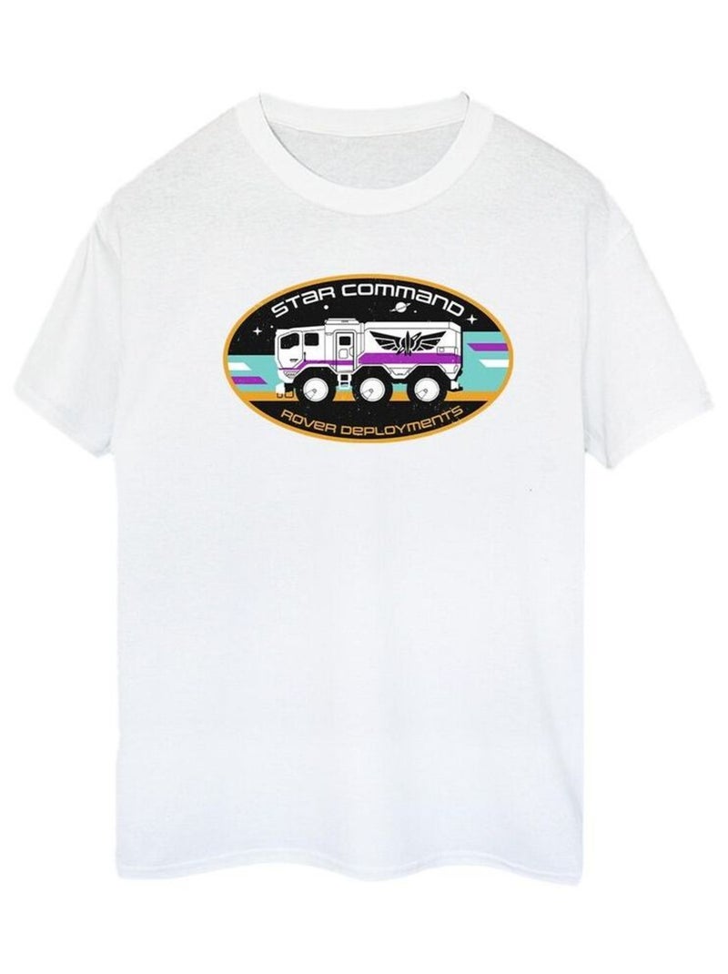 Disney - T-shirt LIGHTYEAR ROVER DEPLOYMENT Blanc - Kiabi