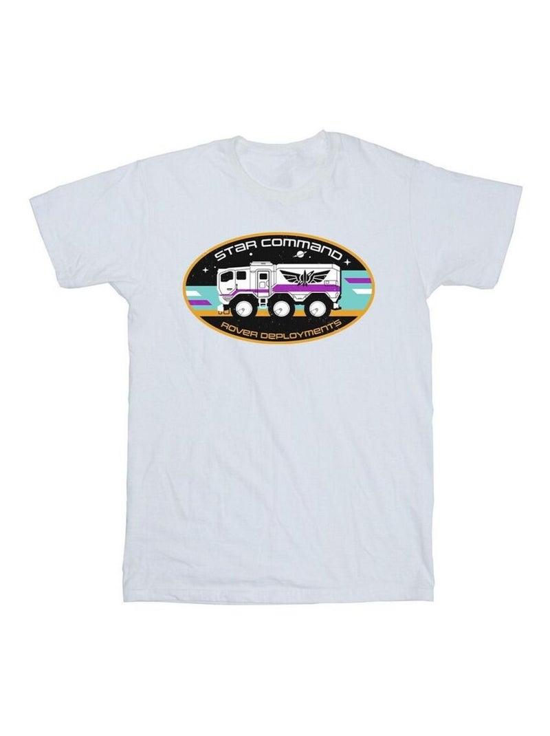 Disney - T-shirt LIGHTYEAR ROVER DEPLOYMENT Blanc - Kiabi