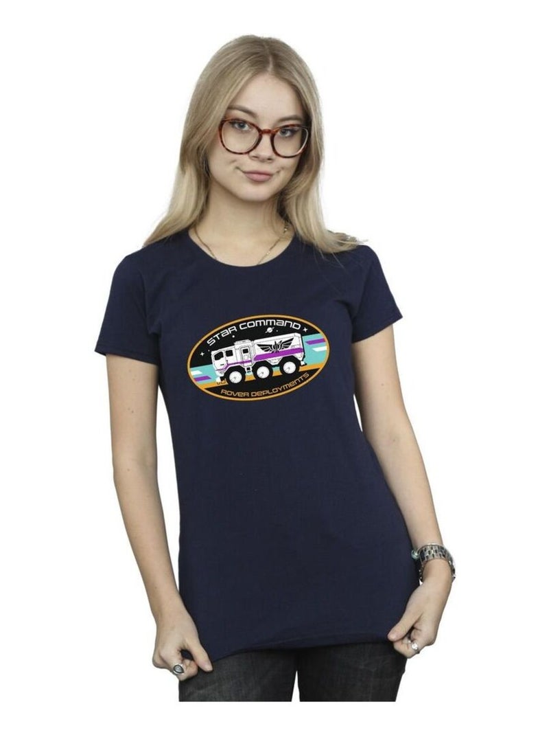 Disney - T-shirt LIGHTYEAR ROVER DEPLOYMENT Bleu marine - Kiabi