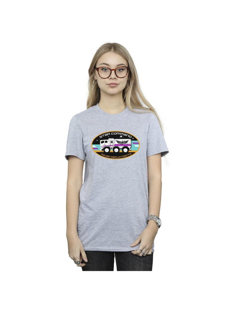 Disney - T-shirt LIGHTYEAR ROVER DEPLOYMENT Gris chiné - Kiabi