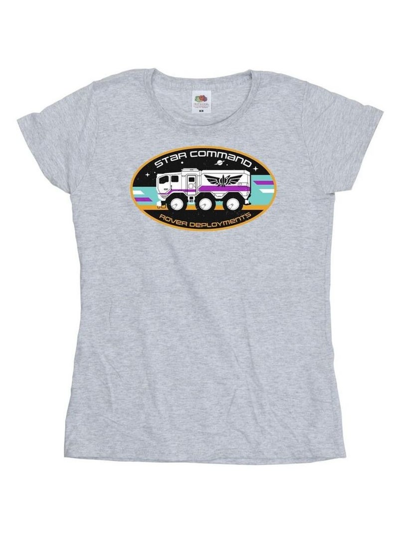 Disney - T-shirt LIGHTYEAR ROVER DEPLOYMENT Gris chiné - Kiabi