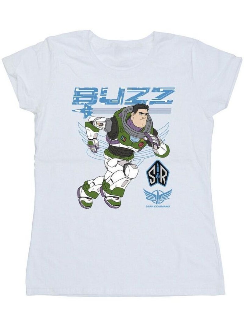 Disney - T-shirt LIGHTYEAR RUN TO ACTION Blanc - Kiabi