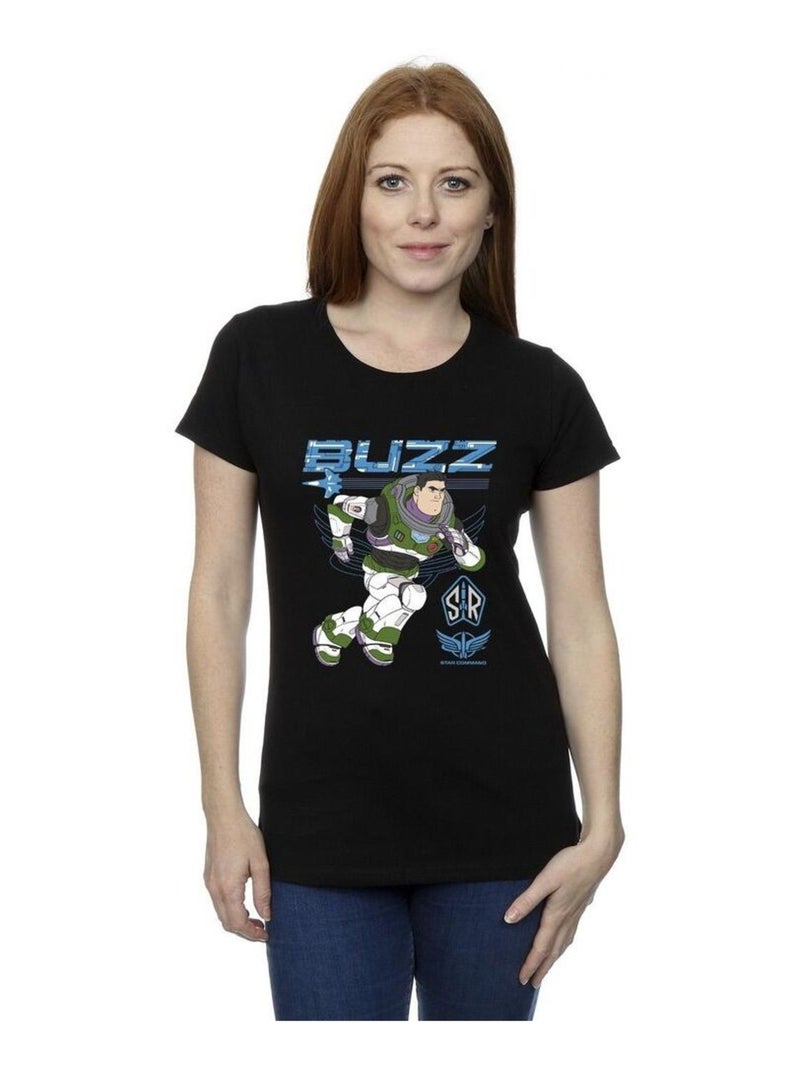 Disney - T-shirt LIGHTYEAR RUN TO ACTION Noir - Kiabi