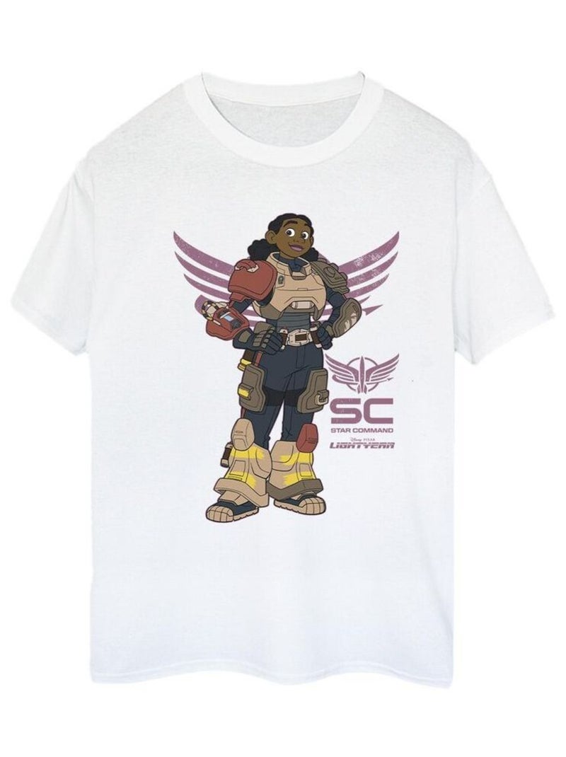 Disney - T-shirt LIGHTYEAR STAR COMMAND Blanc - Kiabi