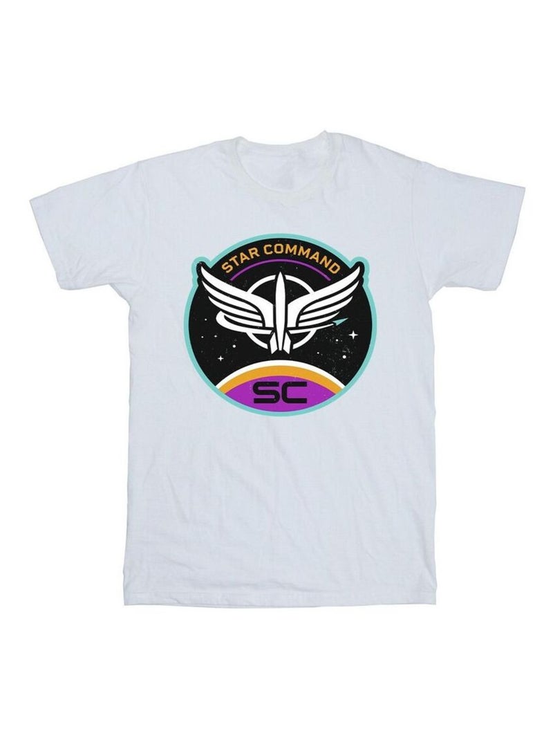 Disney - T-shirt LIGHTYEAR STAR COMMAND Blanc - Kiabi