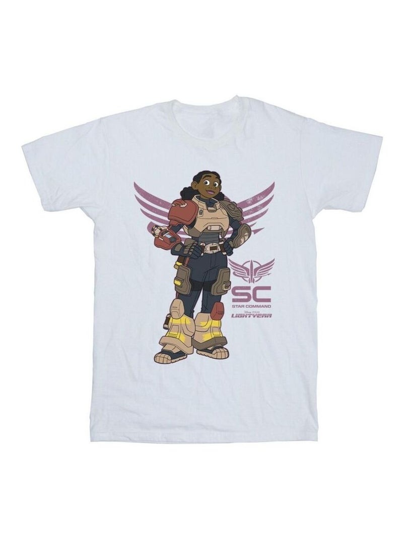 Disney - T-shirt LIGHTYEAR STAR COMMAND Blanc - Kiabi