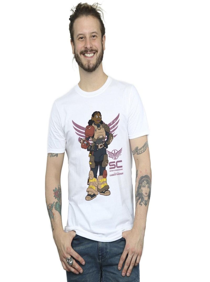 Disney - T-shirt LIGHTYEAR STAR COMMAND Blanc - Kiabi