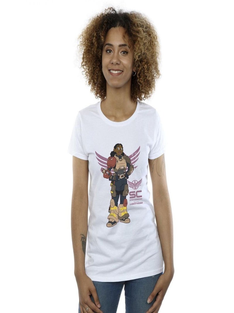 Disney - T-shirt LIGHTYEAR STAR COMMAND Blanc - Kiabi