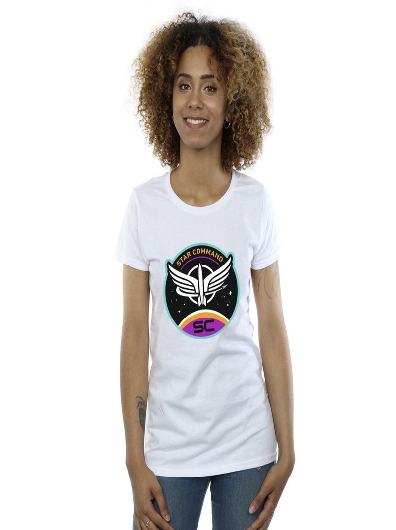 Disney - T-shirt LIGHTYEAR STAR COMMAND Blanc - Kiabi