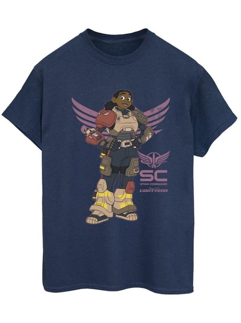 Disney - T-shirt LIGHTYEAR STAR COMMAND Bleu marine - Kiabi