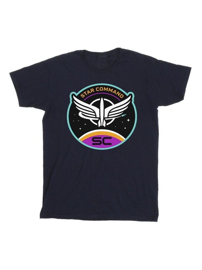 Disney - T-shirt LIGHTYEAR STAR COMMAND Bleu marine - Kiabi