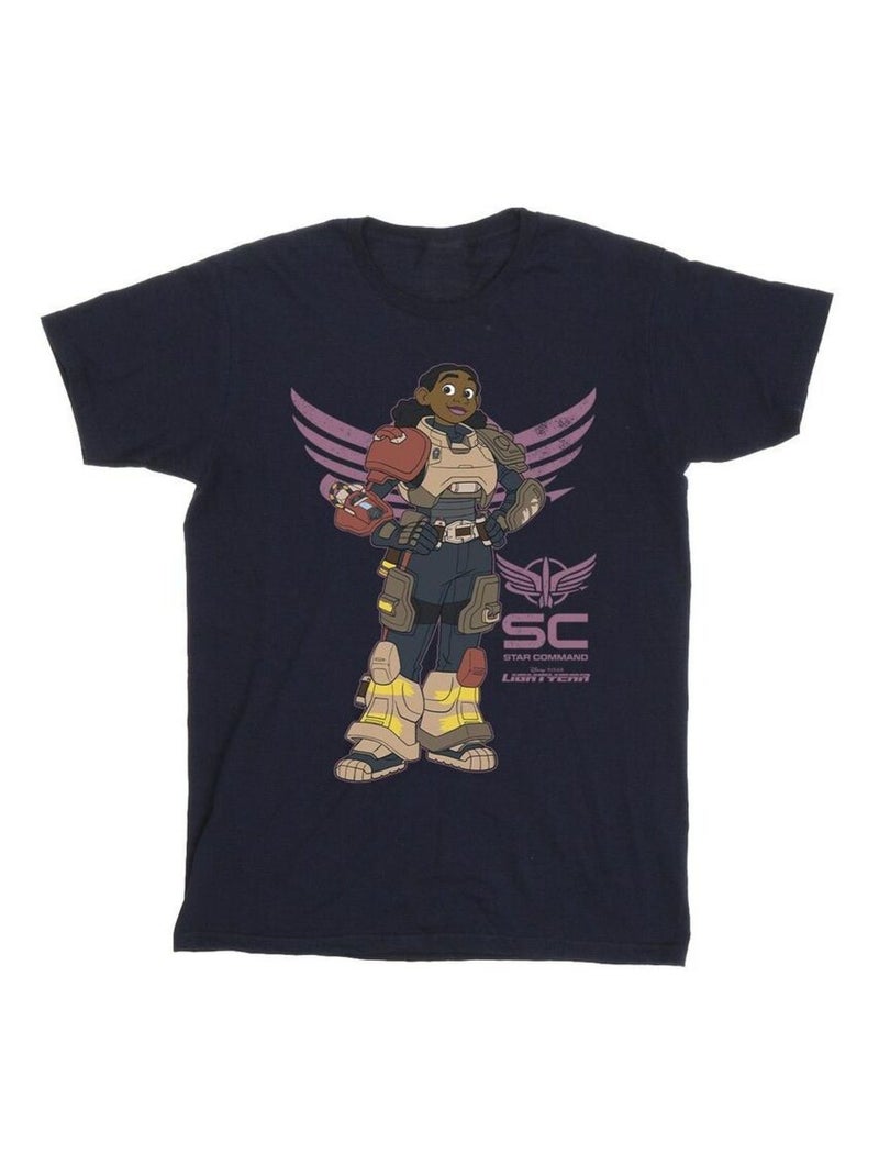 Disney - T-shirt LIGHTYEAR STAR COMMAND Bleu marine - Kiabi