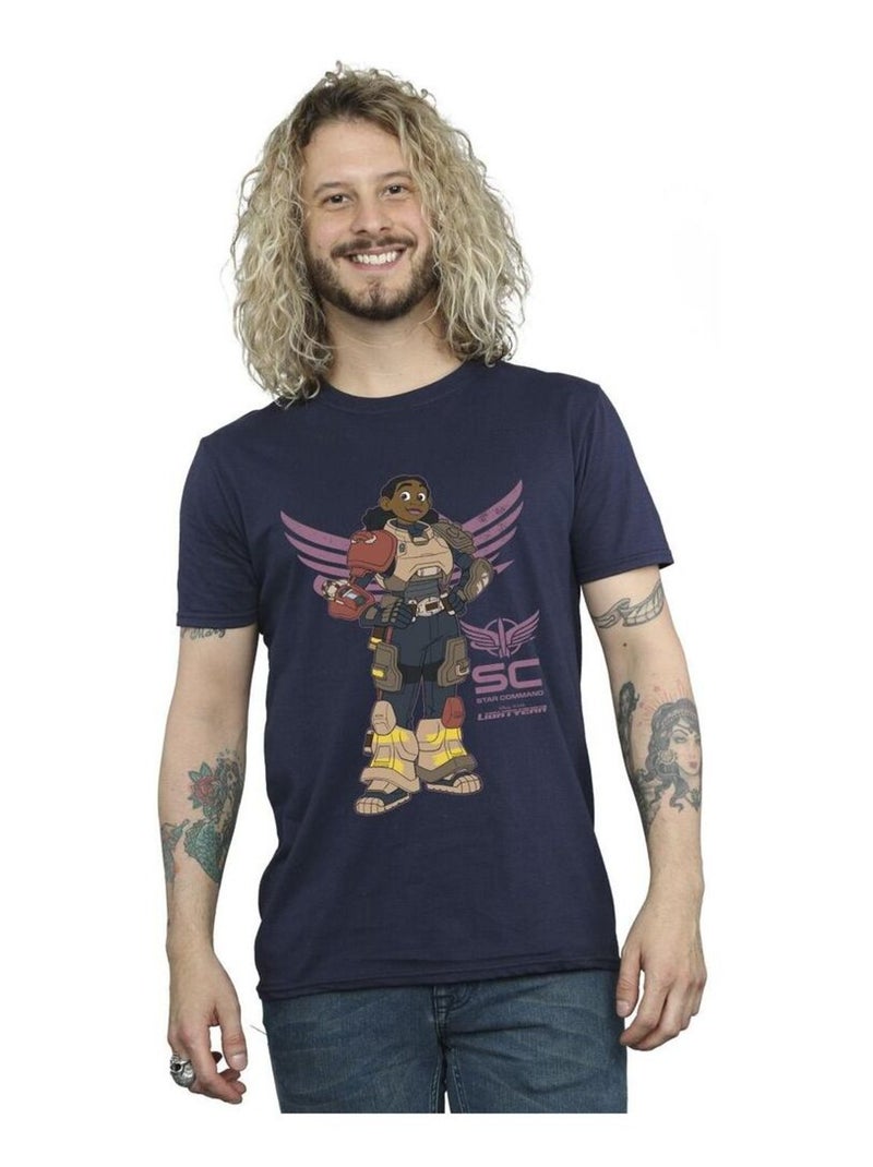 Disney - T-shirt LIGHTYEAR STAR COMMAND Bleu marine - Kiabi