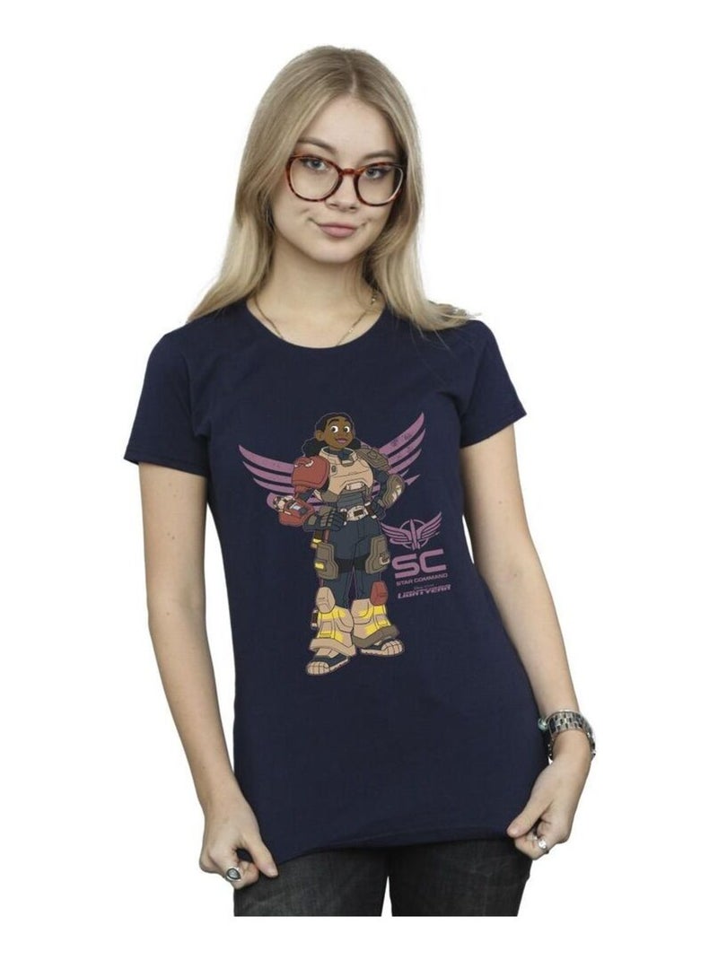 Disney - T-shirt LIGHTYEAR STAR COMMAND Bleu marine - Kiabi