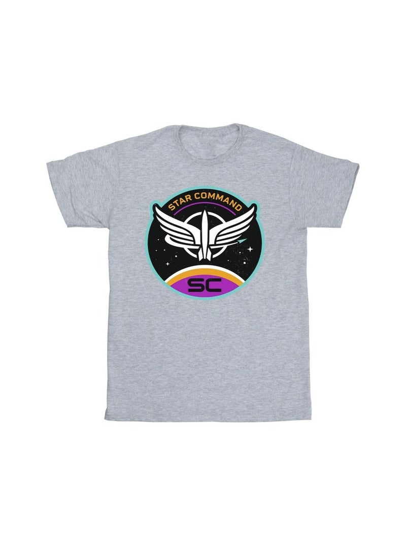 Disney - T-shirt LIGHTYEAR STAR COMMAND Gris chiné - Kiabi