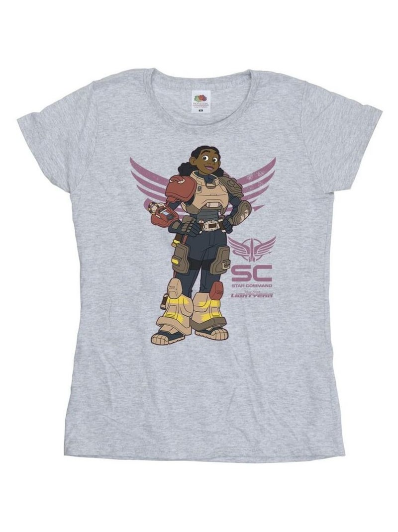 Disney - T-shirt LIGHTYEAR STAR COMMAND Gris chiné - Kiabi