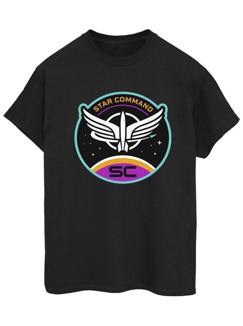 Disney - T-shirt LIGHTYEAR STAR COMMAND Noir - Kiabi