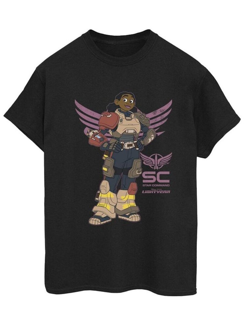 Disney - T-shirt LIGHTYEAR STAR COMMAND Noir - Kiabi