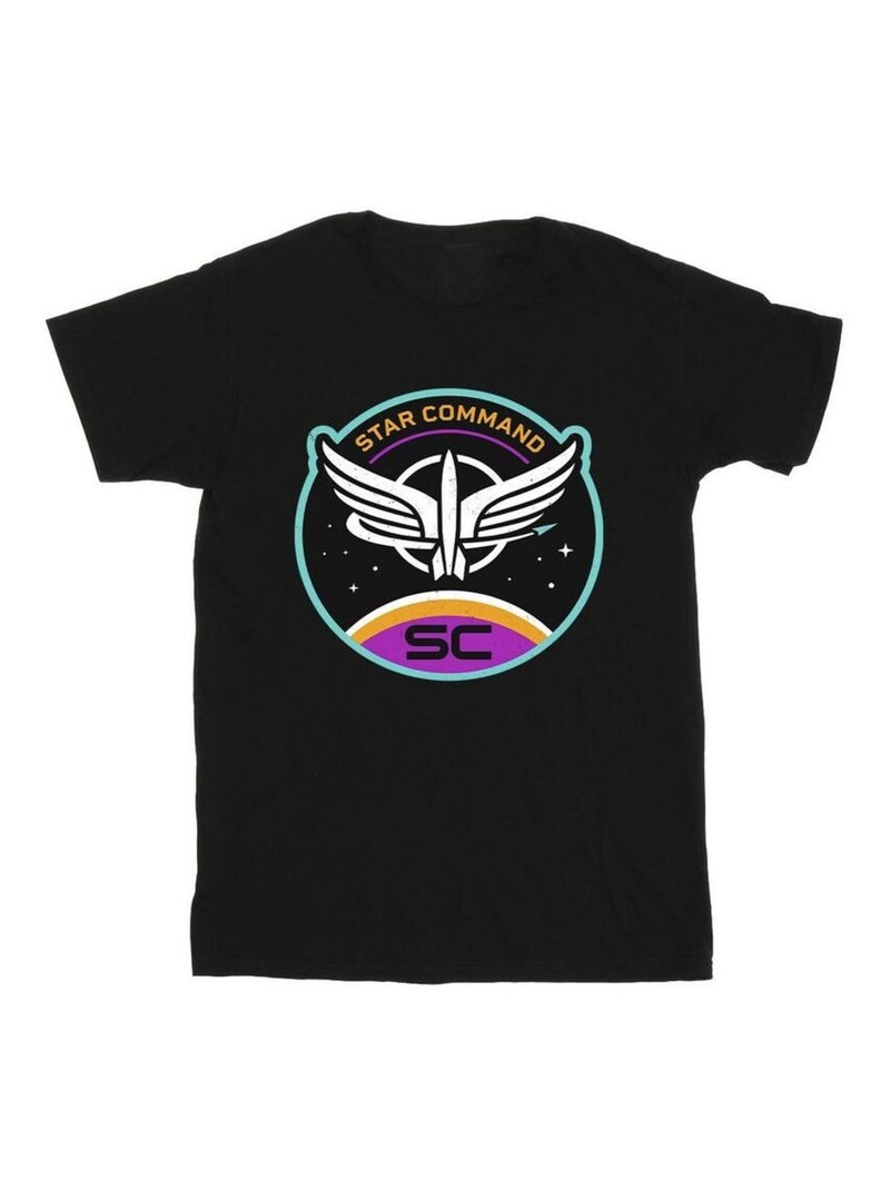 Disney - T-shirt LIGHTYEAR STAR COMMAND Noir - Kiabi