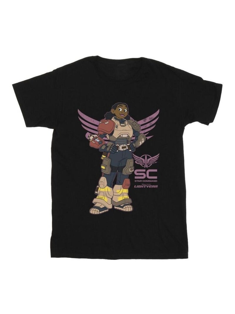 Disney - T-shirt LIGHTYEAR STAR COMMAND Noir - Kiabi