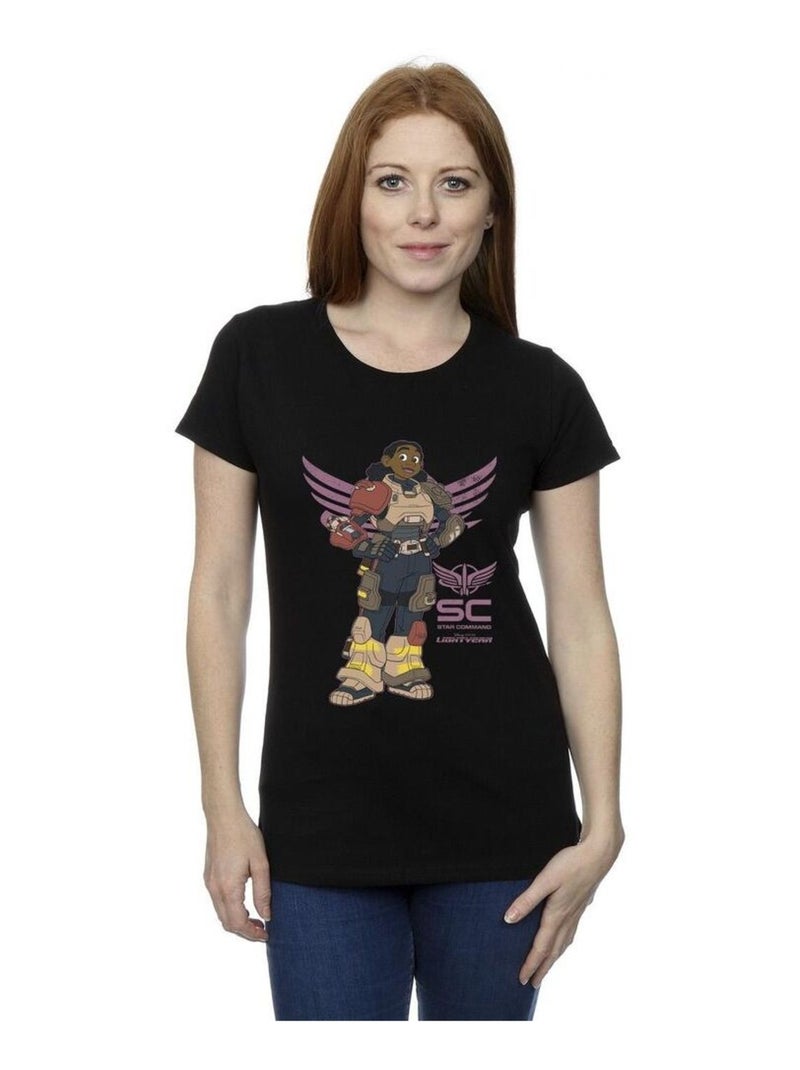 Disney - T-shirt LIGHTYEAR STAR COMMAND Noir - Kiabi