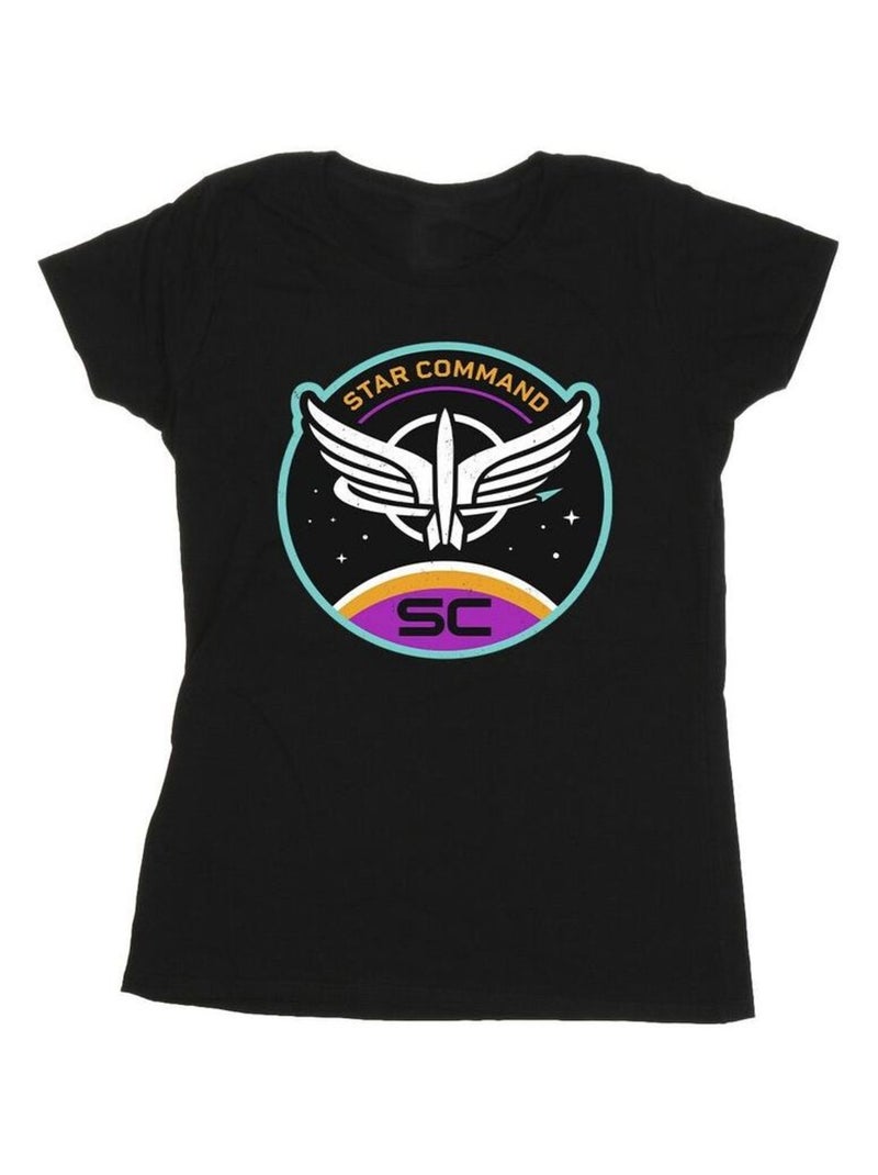 Disney - T-shirt LIGHTYEAR STAR COMMAND Noir - Kiabi
