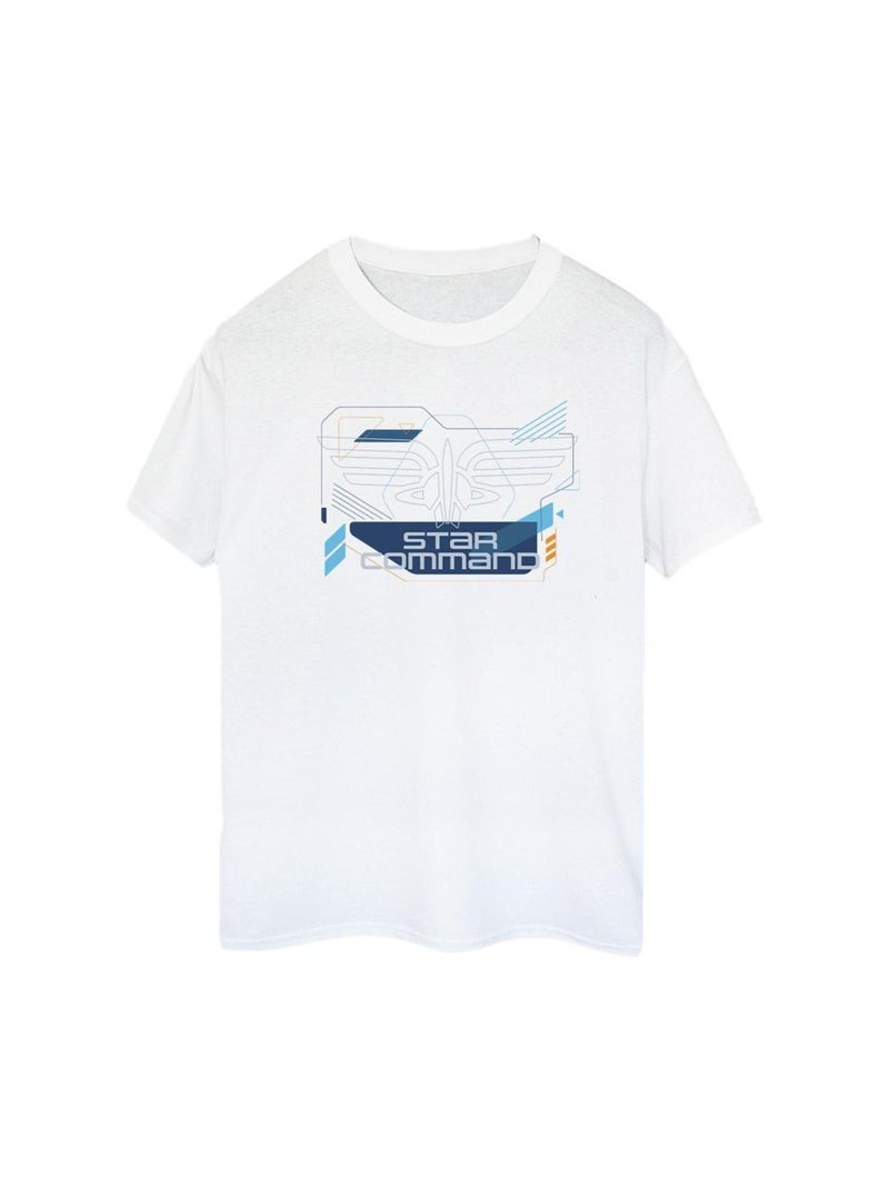Disney - T-shirt LIGHTYEAR STAR COMMANDS Blanc - Kiabi