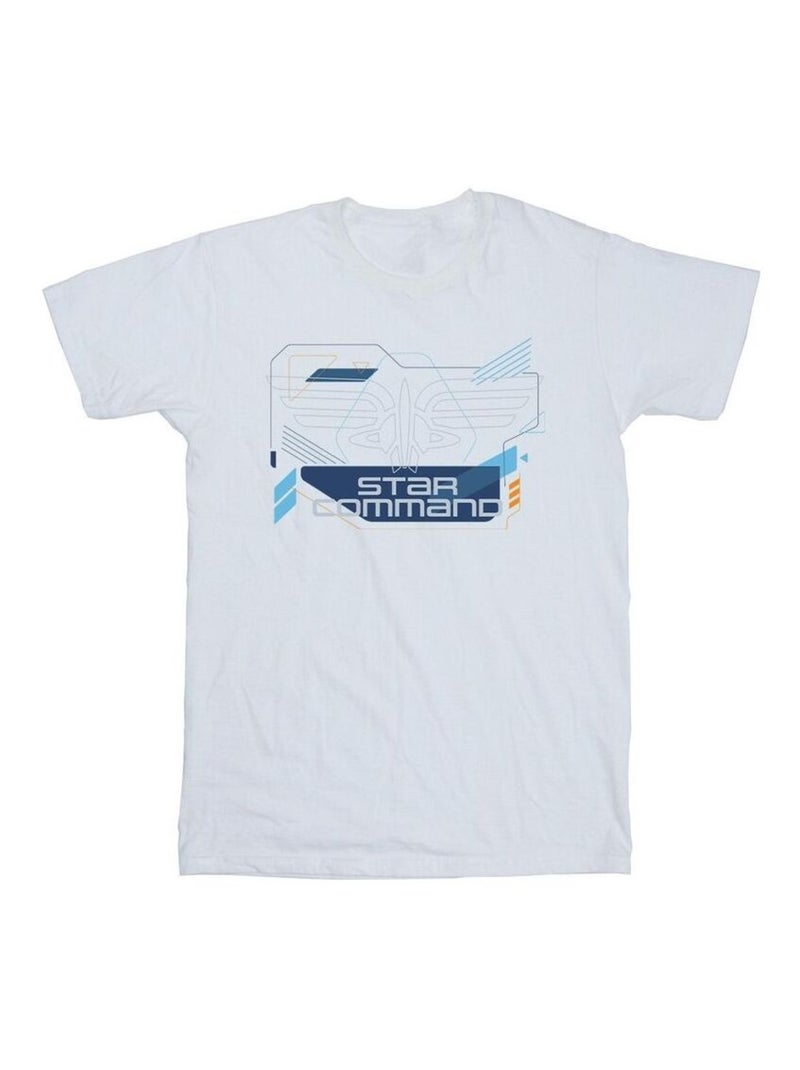 Disney - T-shirt LIGHTYEAR STAR COMMANDS Blanc - Kiabi